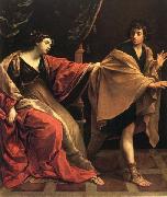 Guido Reni Joseph and Potiphar's Wife painting